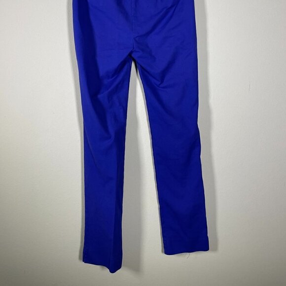 Boden Women's Straight Leg Bluish Purple Pants 6L Cotton - Picture 5 of 5